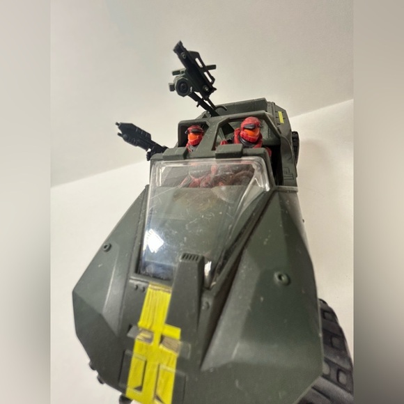 Halo - 2003 Joyride / Bungie - Warthog w/ 2 Red Spartans & 1 Assault Rifle 🔘🪖 - Picture 14 of 14